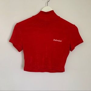 Vintage Budweiser Crop Top